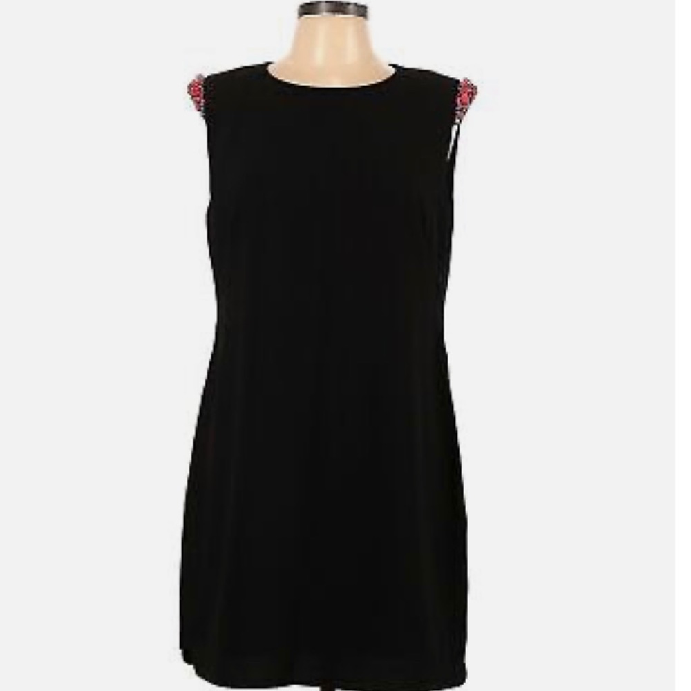 Ted Baker cocktail dress with pink detail